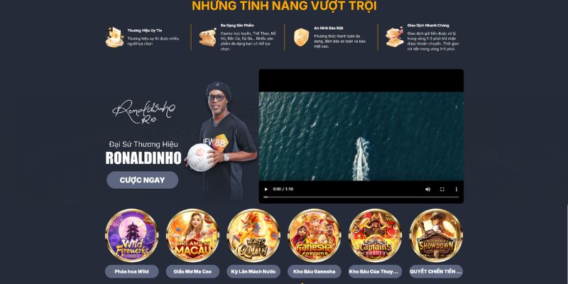 Những ưu điểm vượt trội của NEW88